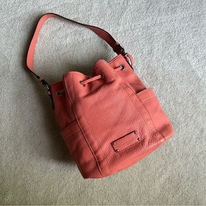 Coral Tignanello Leather Purse (Price is firm)